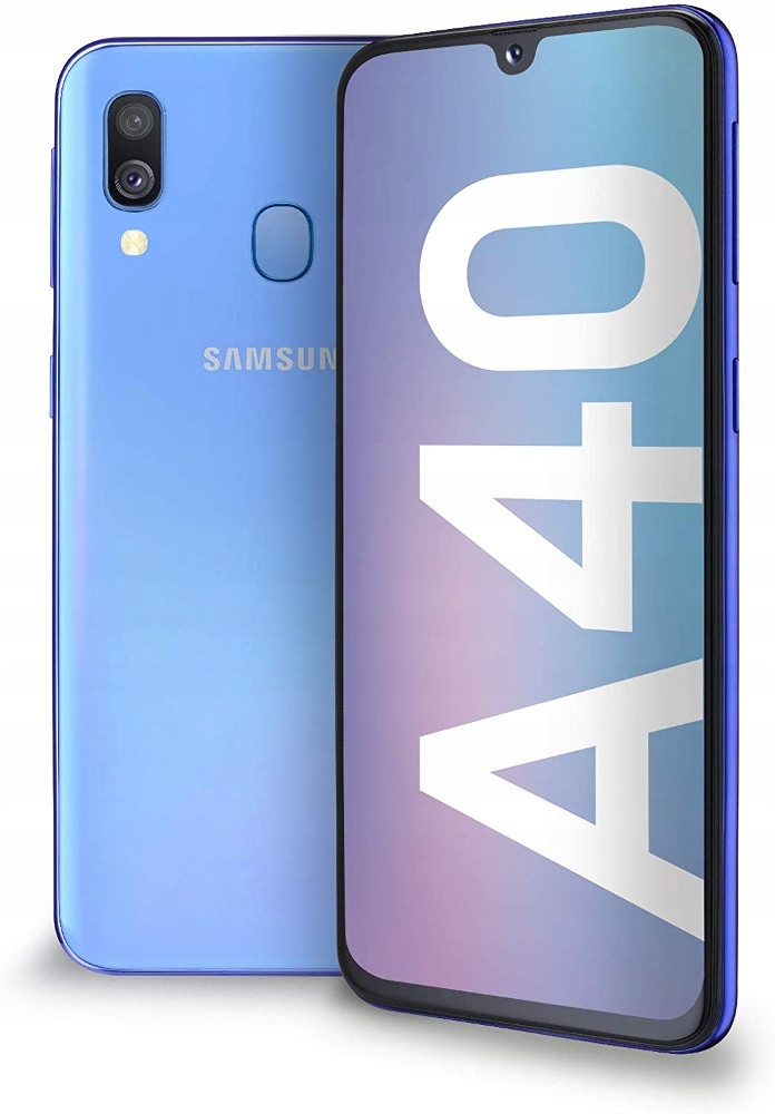 Smartfon SAMSUNG Galaxy A40 64GB Dual Sim Blue - 9029388637 - oficjalne ...