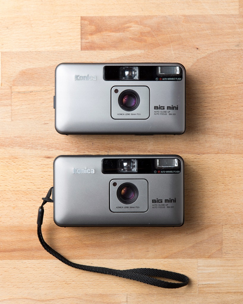 2x Konica Big Mini BM-201 z problemami