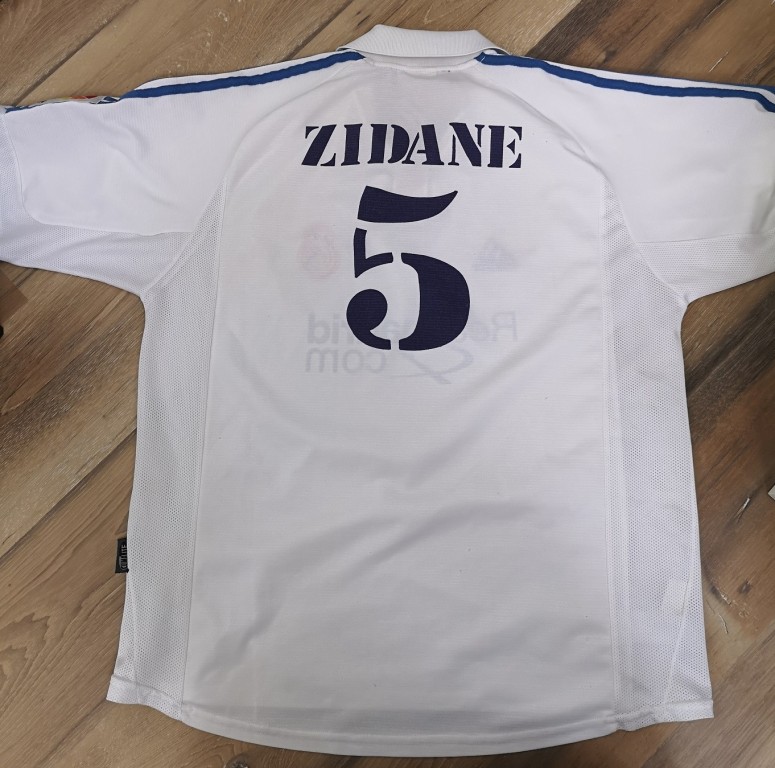 Koszulka Real Madryt 2001-2002 Zinadine Zidane