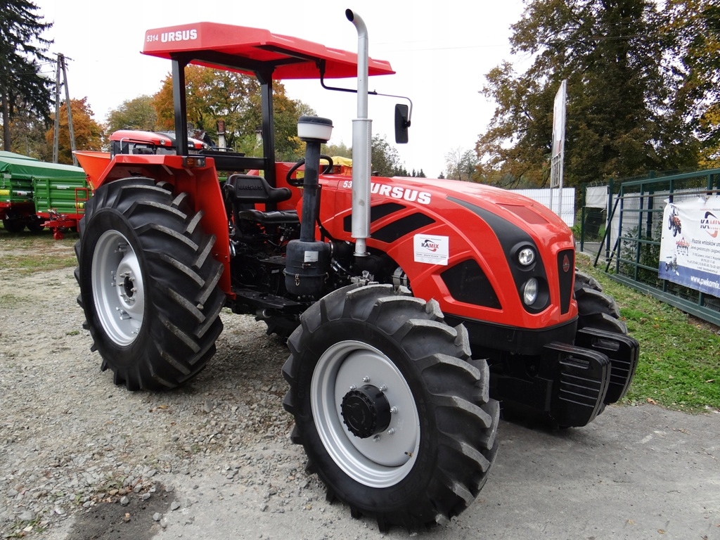 Ciągnik rolniczy URSUS 6014 85 KM NOWY - 7606581496 - oficjalne