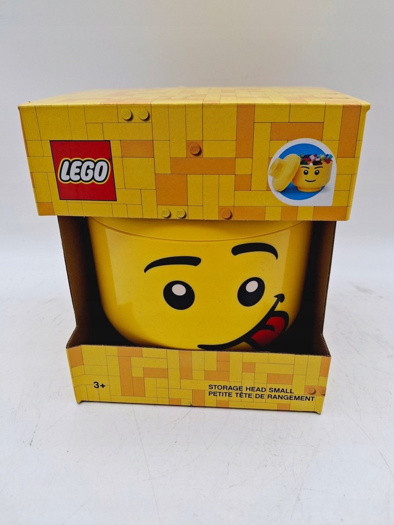 LEGO pojemnik GŁOWA LUDZIKA LEGO język 4031 JAK NOWY!