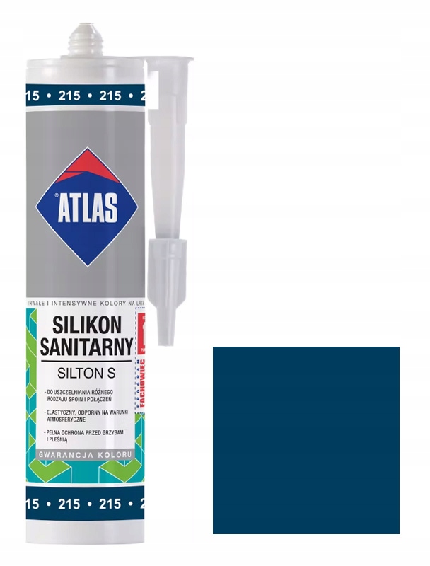 SILIKON ATLAS *215* ATRAMENTOWY 280ml