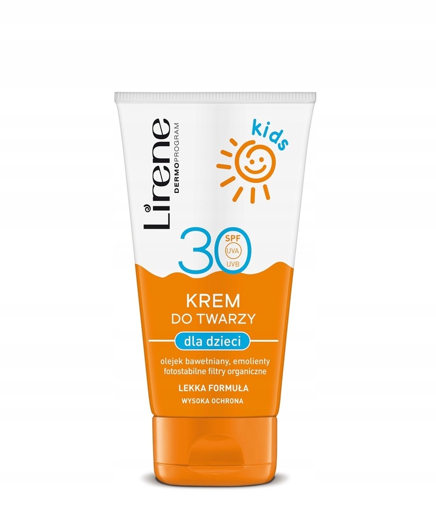 LIRENE SUN KIDS KREM DO TWARZY SPF30 50ML