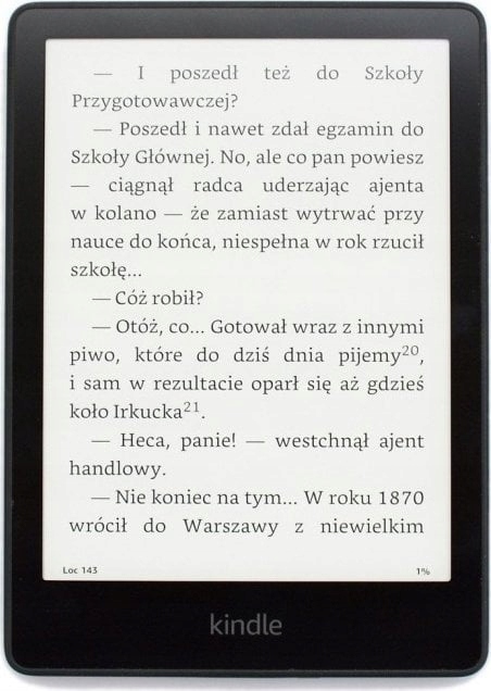 Czytnik Amazon Kindle Paperwhite 5 bez reklam USB-C WiFi Bluetooth