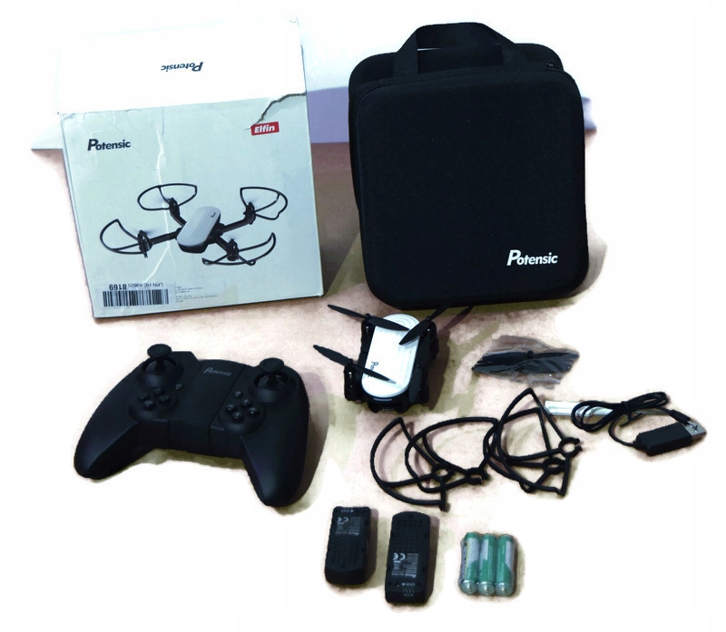 Potensic Elfin dron sk adany z kamer 2K WiFi FPV 11684546443