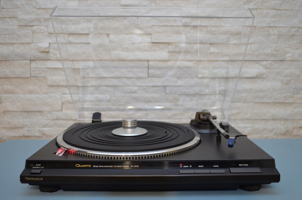 Gramofon Technics SL-QD33 Bardzo Ładny , Przeserwisowany,Nowa Pokrywa