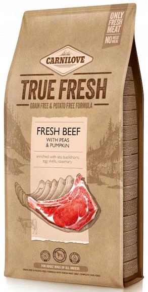 Carnilove True Fresh Wołowina Sucha karma 4kg