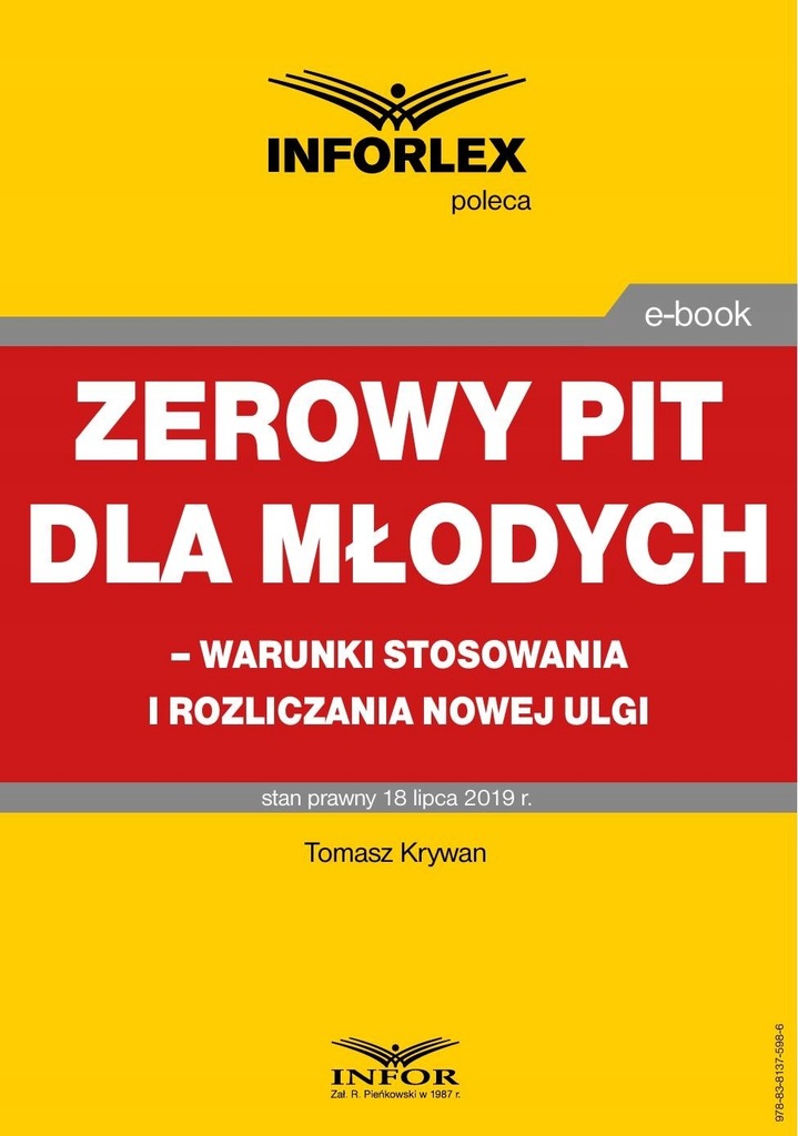 Zerowy PIT dla młodych warunki stosowania i rozlic