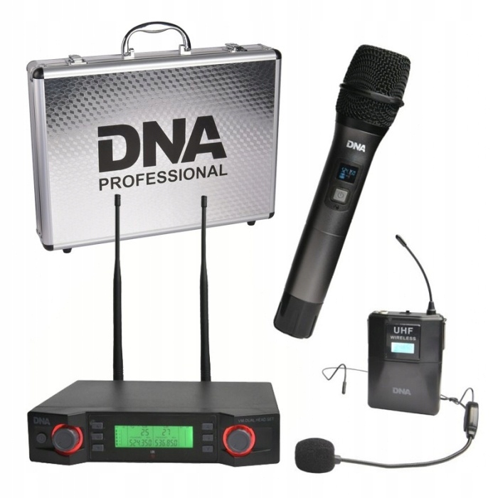 DNA VM Dual Vocal Head Set + Case Nagłowny Vocal