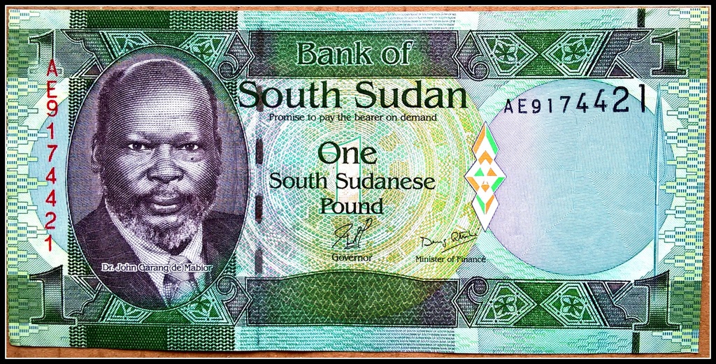 Banknot Sudan 1 Funt UNC