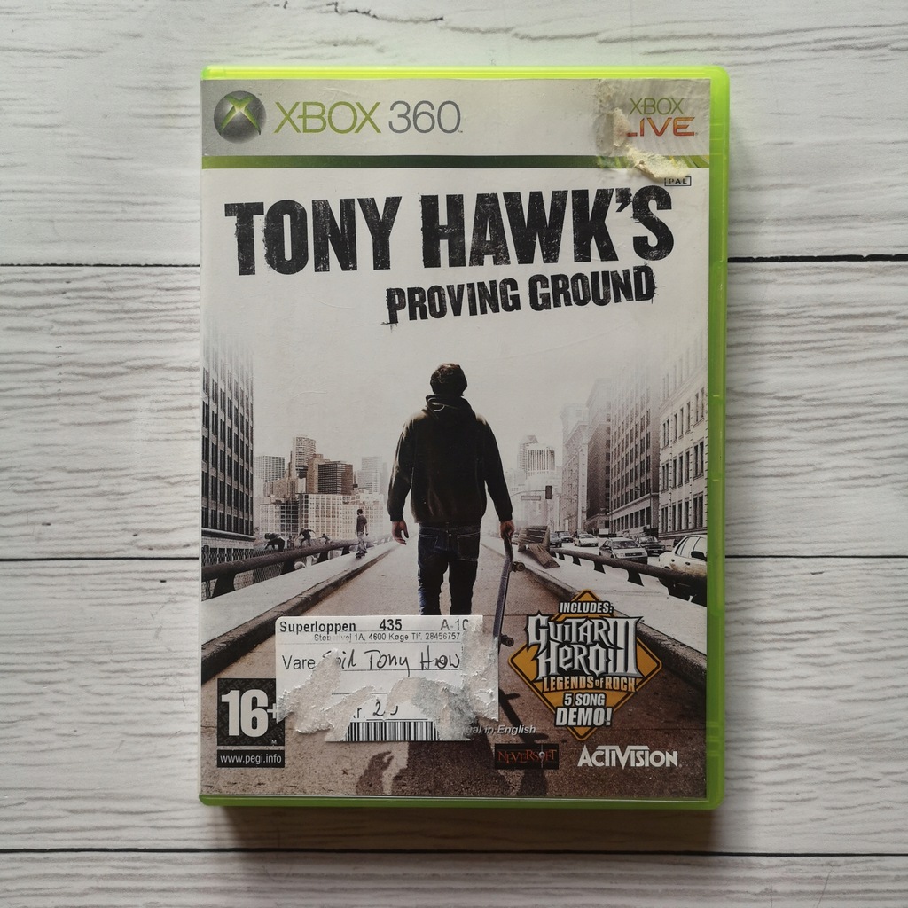 Tony Hawk's PROVING GROUND gra na XBOX 360