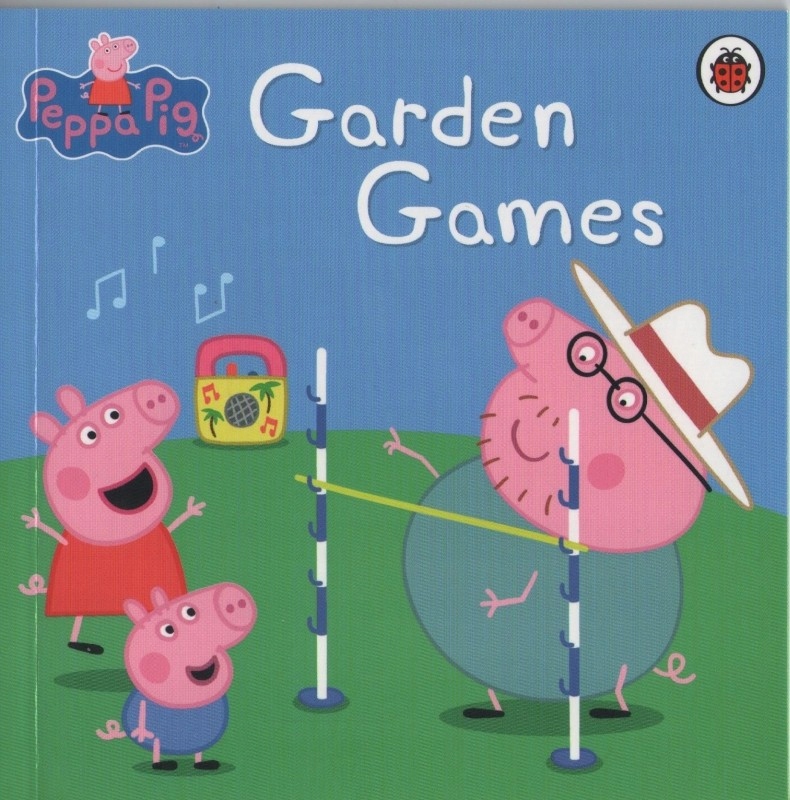 Peppa Pig Mini Book Garden Games 8424160096 Oficjalne