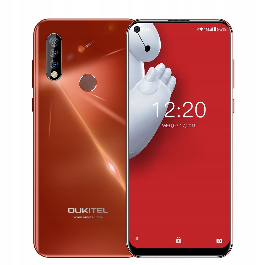 Купить Oukitel C17 Pro 4/64 ГБ Оранжевый: отзывы, фото, характеристики в интерне-магазине Aredi.ru