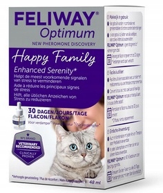 Feliway Optimum Feromony 1szt wkład 48ml z 3packa