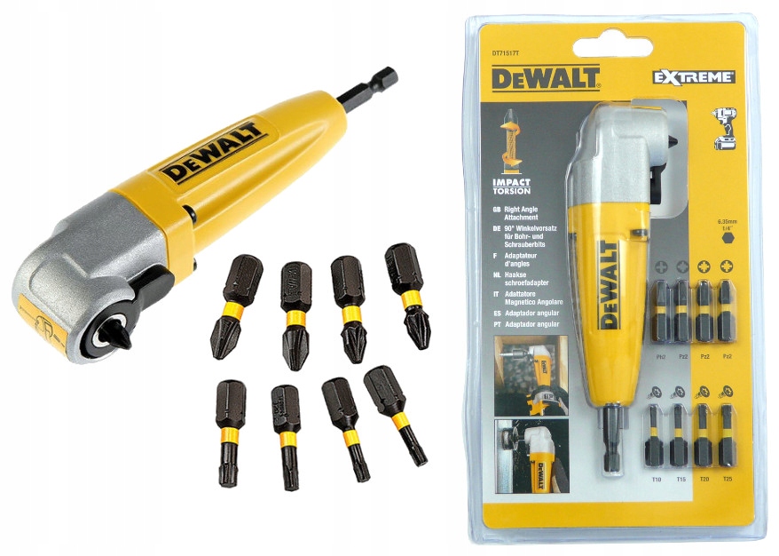 PRZYSTAWKA KĄTOWA PRZEKŁADNIA BITY Dewalt DT71517T - 9749812906 ...