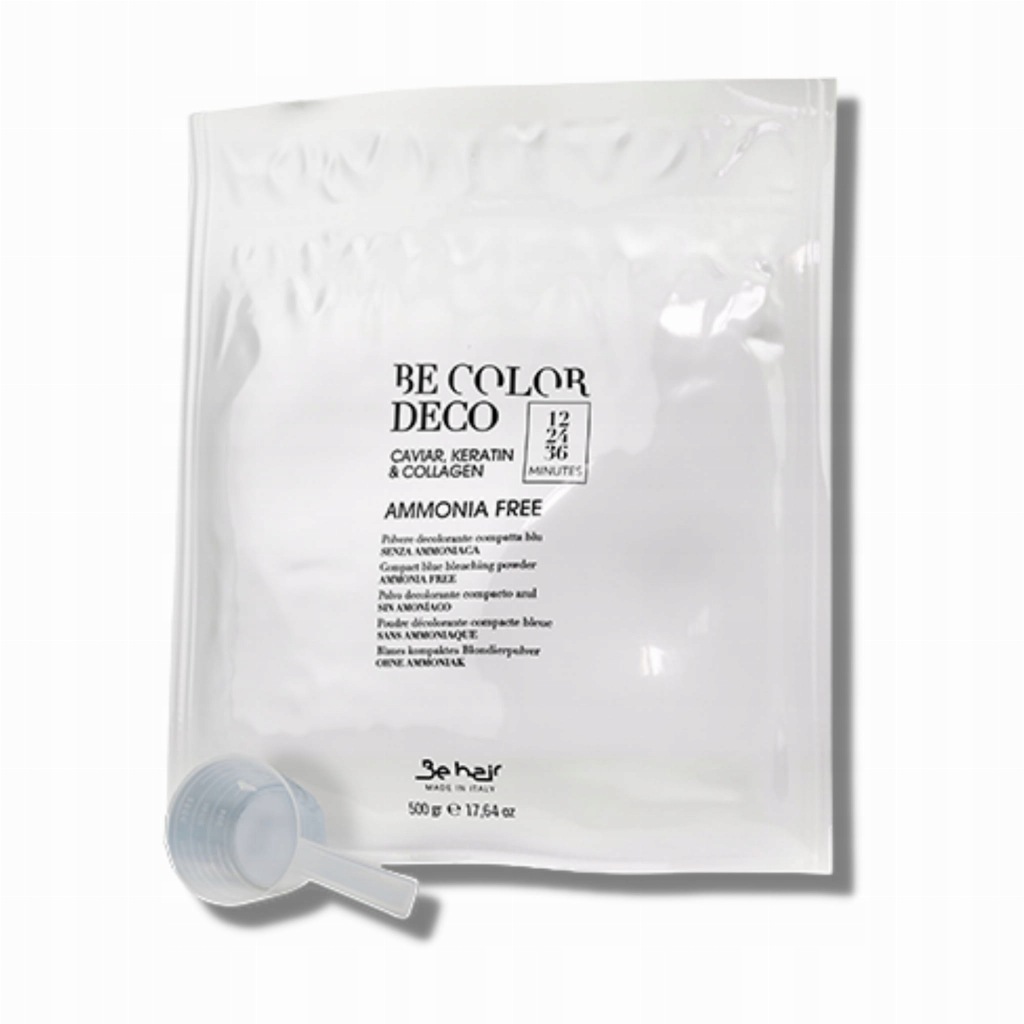 BE HAIR rozjaśniacz bez amoniaku BE COLOR 500g