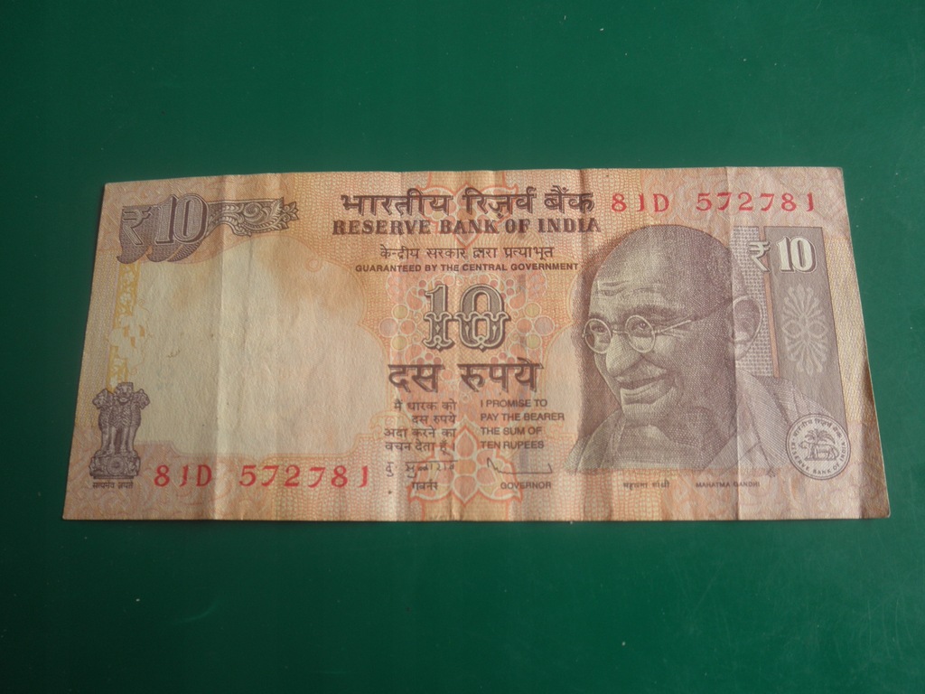 INDIE 10 Rupii