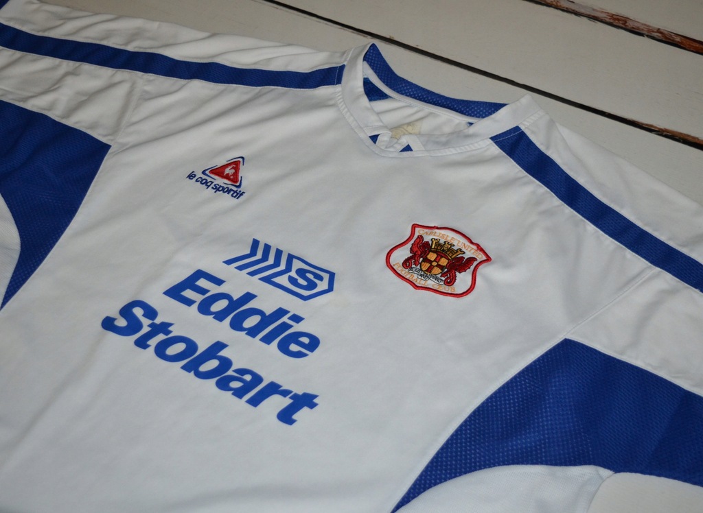 LE COQ SPORTIF CARLISLE UNITED BIAŁA 2005/07 42/44