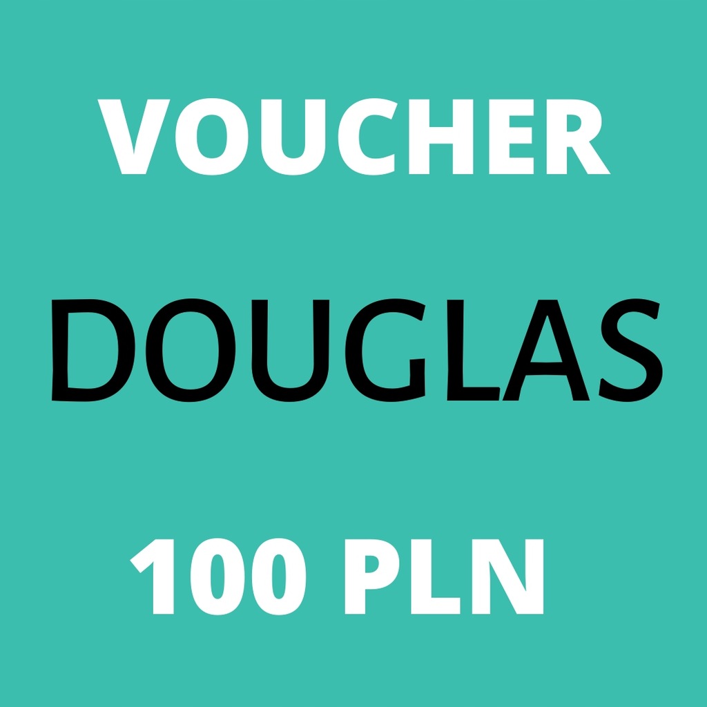 Kod / Voucher / Bon / Karta DOUGLAS / Automat 24/7