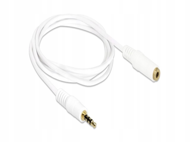 Przedłużacz kabla Audio mini Jack kabel 4-PIN 1m