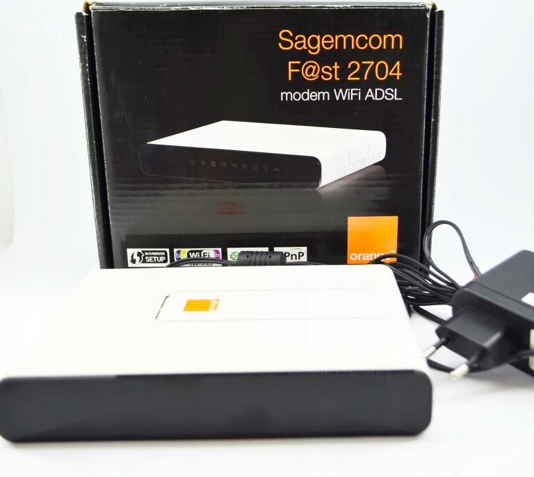 ROUTER SAGEMCOM FAST 2704 - 11735103298 - oficjalne archiwum Allegro