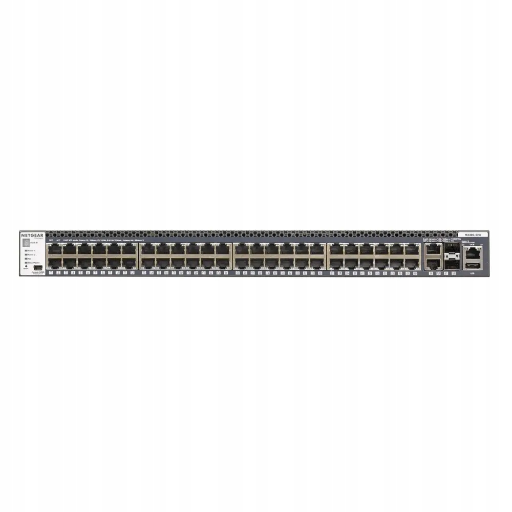 NETGEAR M4300-52G Stackable Managed Switch z 48x1G i 4x10G, w tym