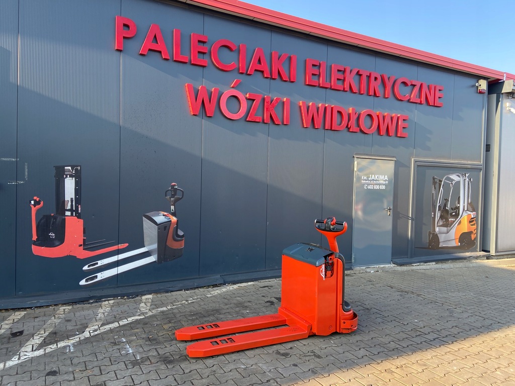 Paleciak Waga wózek elektryczny Linde 2000 kg