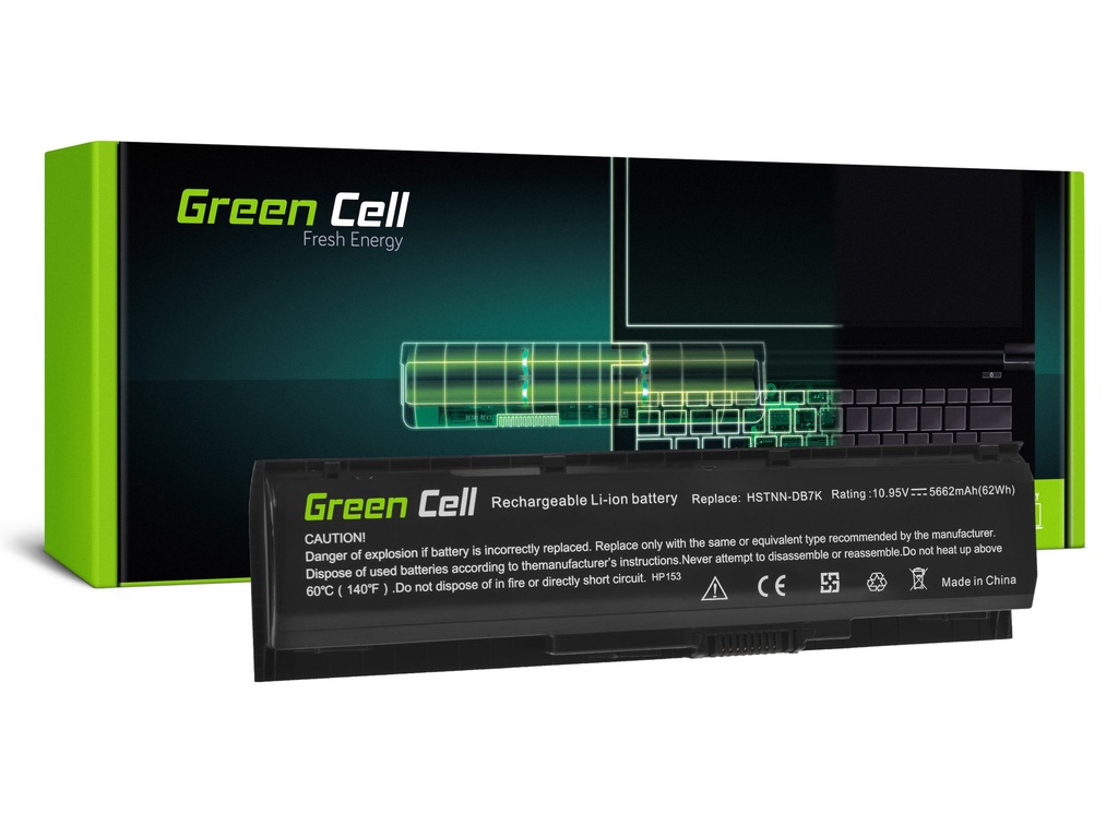 Bateria Green Cell PA06 HSTNN-DB7K do HP Pavilion
