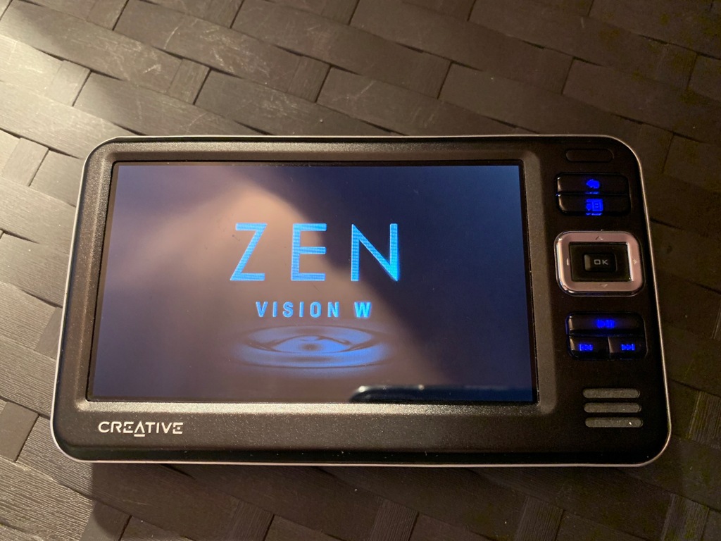 creative zen 30 gb VISION