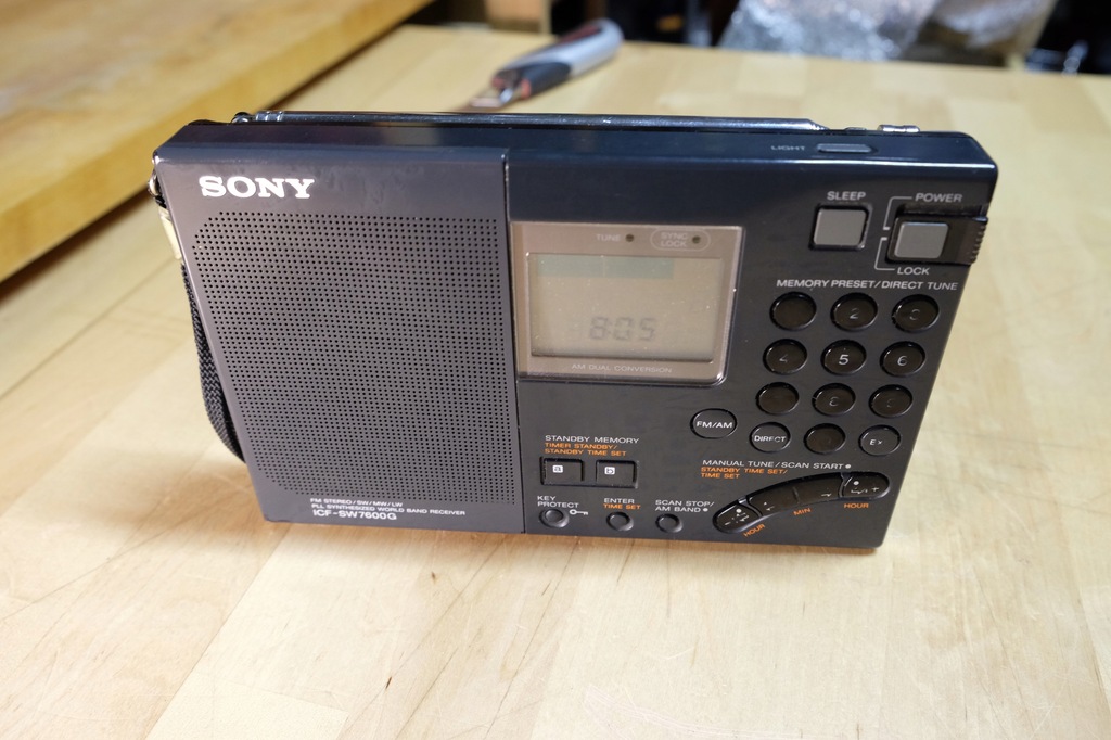 Sony ICF 7600G radio globalne z SSB