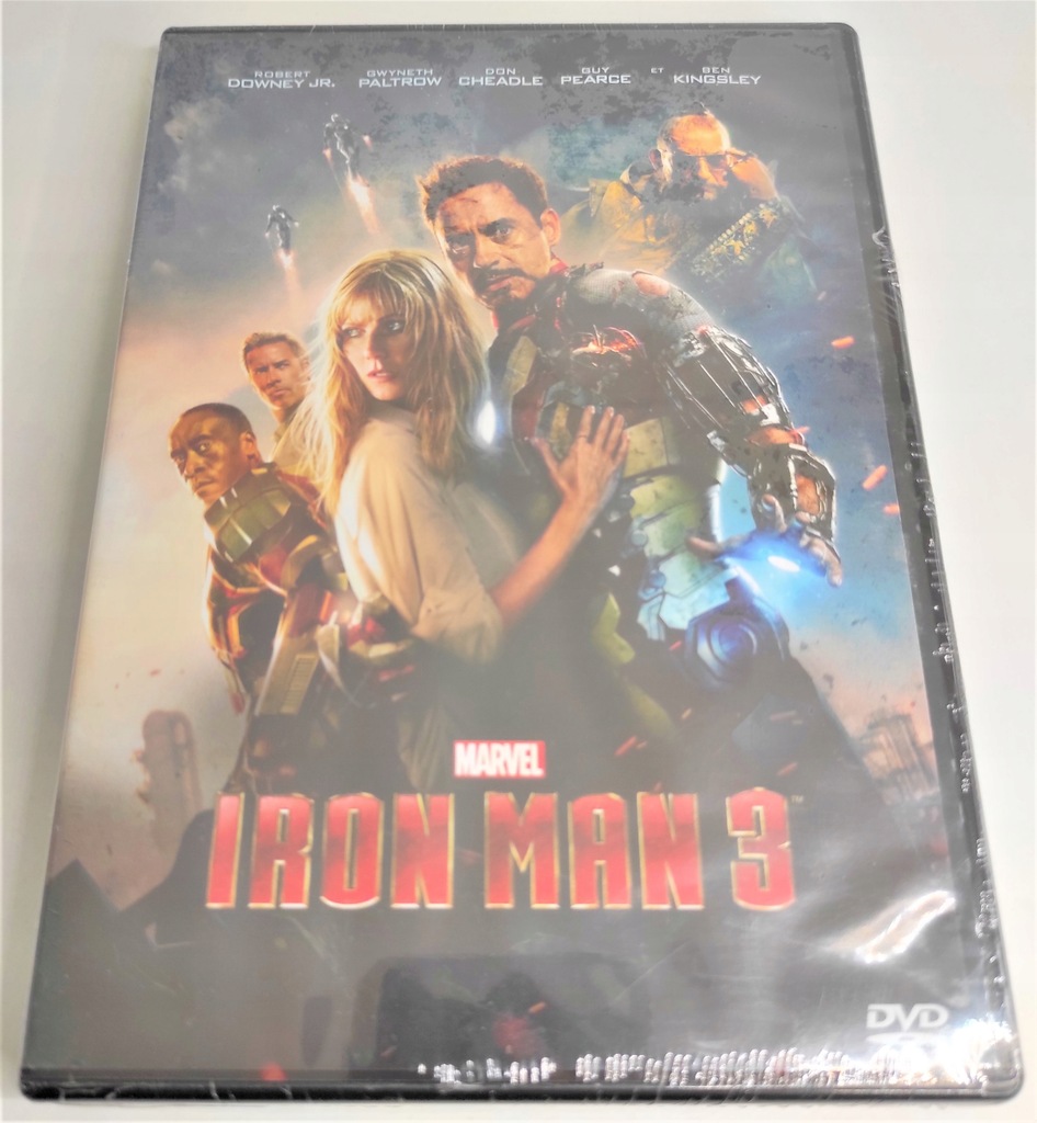 Iron Man 3 DVD NOWY