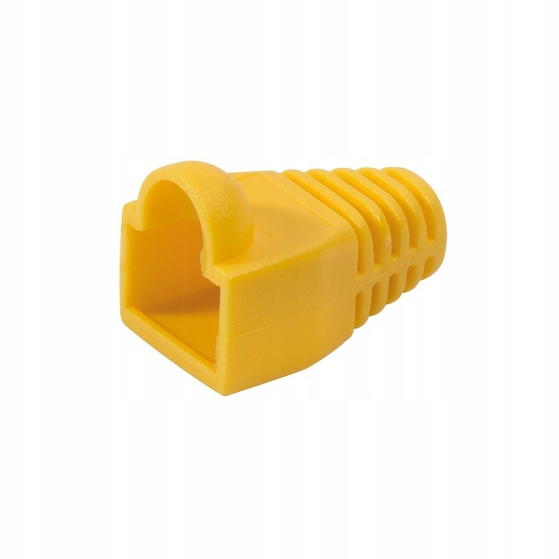 LogiLink Osłonki wtyku RJ45 100 szt. żółte PVC