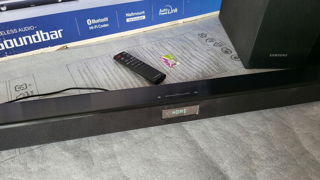 Soundbar Samsung HWJ450 2.1 300 W czarny 12605800307 oficjalne