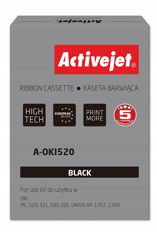 Taśma barwiąca Activejet A-OKI520 czarna