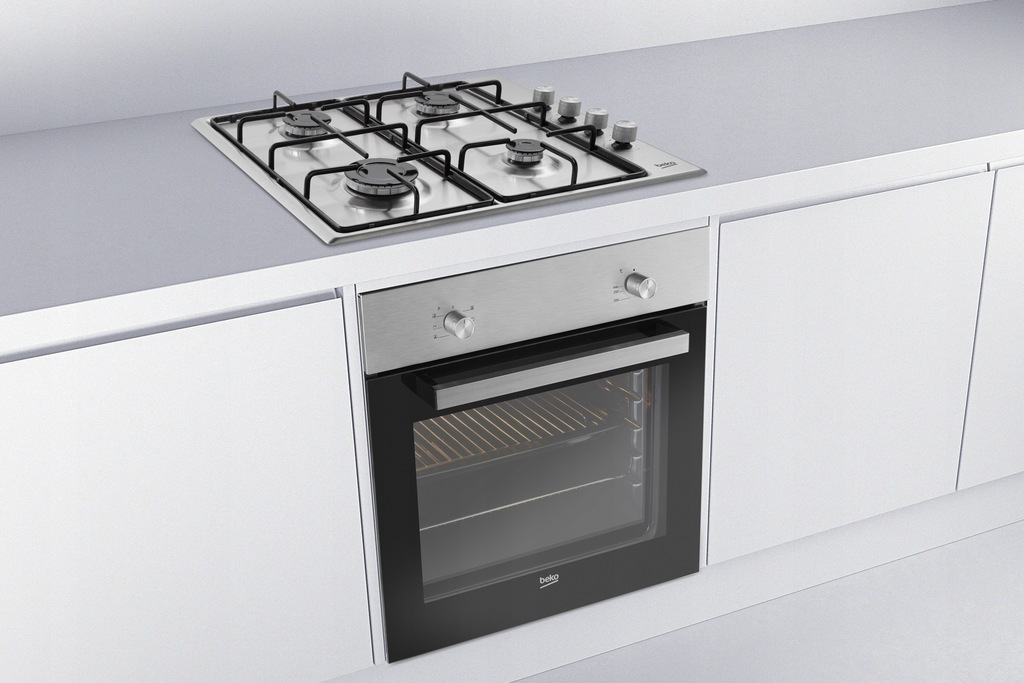 BEKO PIEKARNIK PŁYTA GAZOWA DO ZABUDOWY BSE223SX - 7843382687