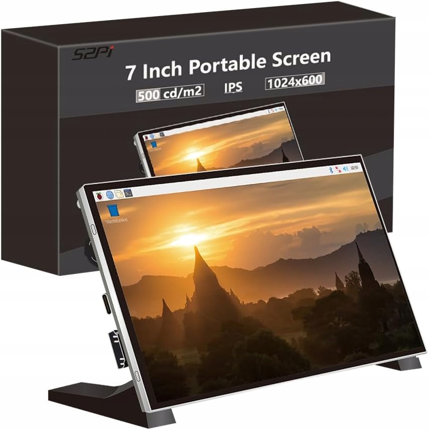 EKRAN LCD DO RASPBERRY PI 7'' 1024x600 IPS GeeekPi