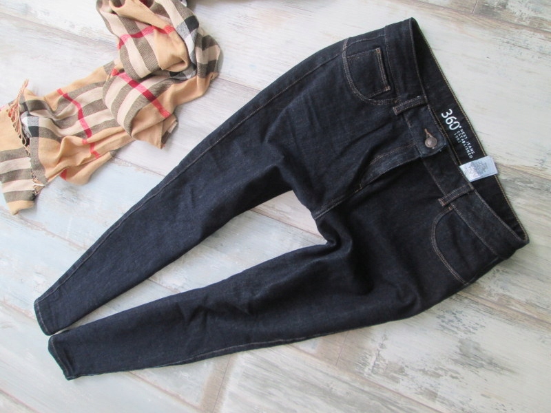 NEXT wysoki stan 360 jeans rurki stretch 40/42