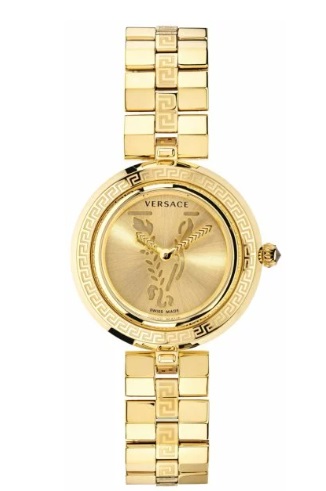 Zegarek Damski Versace Złoty na Bransolecie VEZ400421 VERSACE ICON