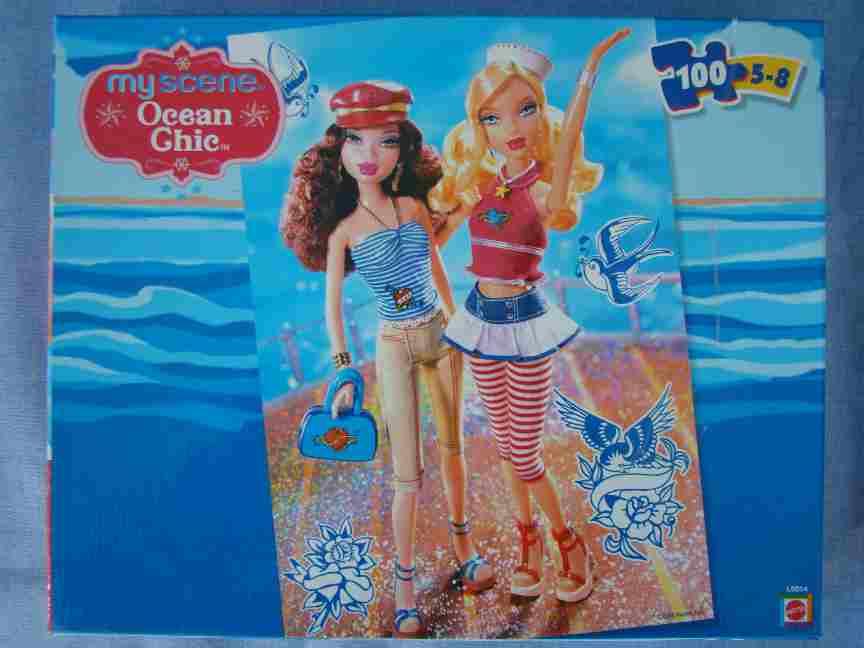 BARBIE MY SCENE - Ocean Chic PUZZLE 100 Elementów