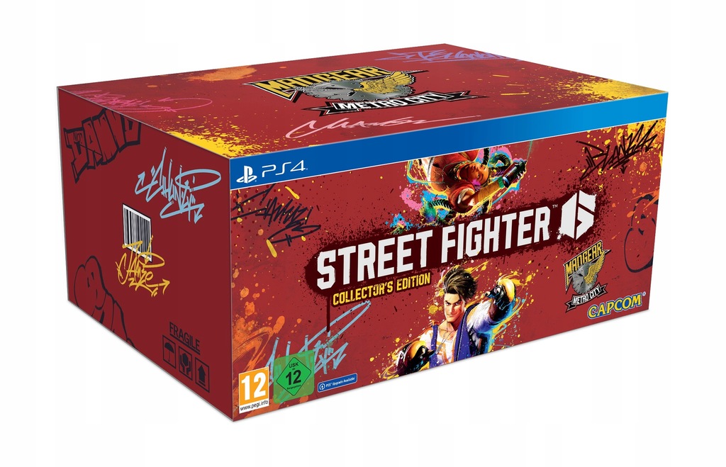 Street Fighter 6 Edycja Kolekcjonerska PS4 Nowa