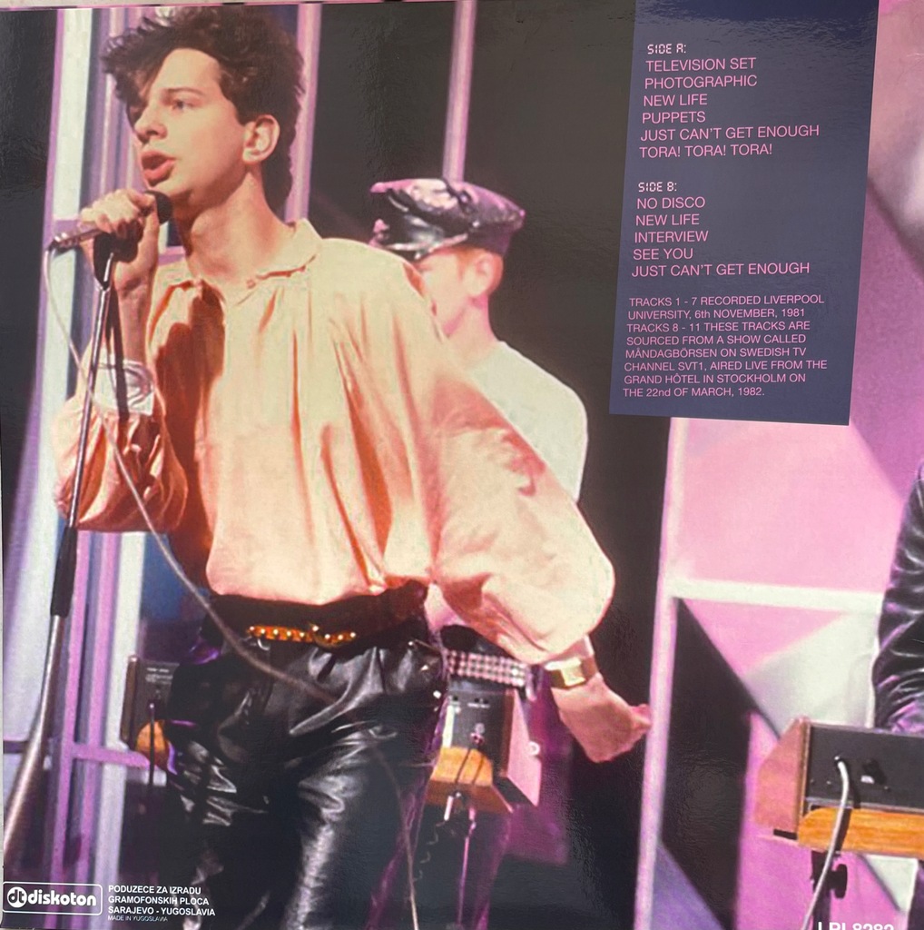Купить Depeche Mode - Synth-Pop Explosion LP синий винил: отзывы, фото, характеристики в интерне-магазине Aredi.ru