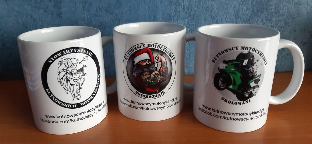 Kutnowscy Motocykliści - 3 Kubki na WOŚP