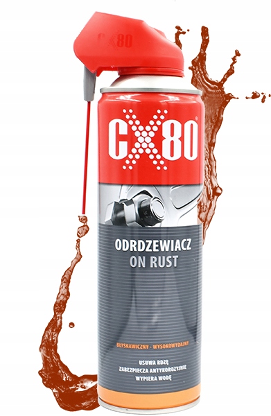 ODRDZEWIACZ ON RUST 500ML DUO-SPRAY CX80