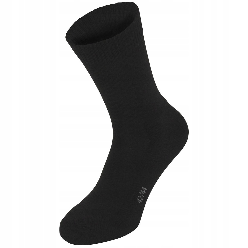 Skarpety z wełną MERINO czarne 42-44