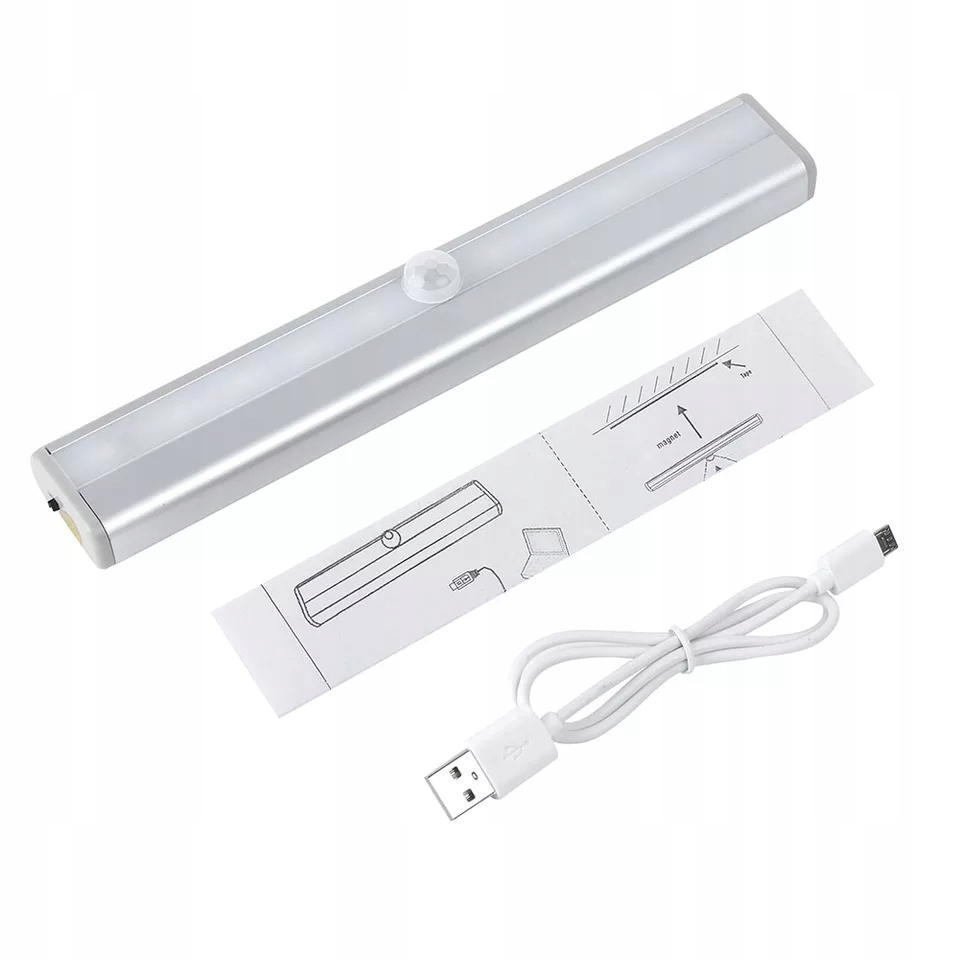 Lampka LED bezprzewodowa z czujnikiem ruchu USB
