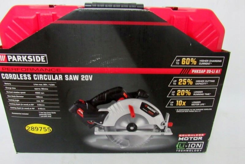 Parkside Performance Cordless Circular Saw 20V PHKSAP 20Li A1 REVIEW