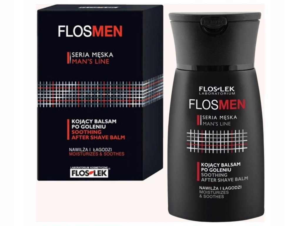 Floslek FlosMen Kojący balsam po goleniu łagodzi