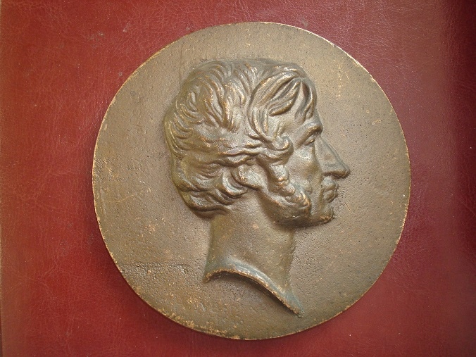 MEDAL,PLAKIETA Mickiewicz.Pierre David D`angers