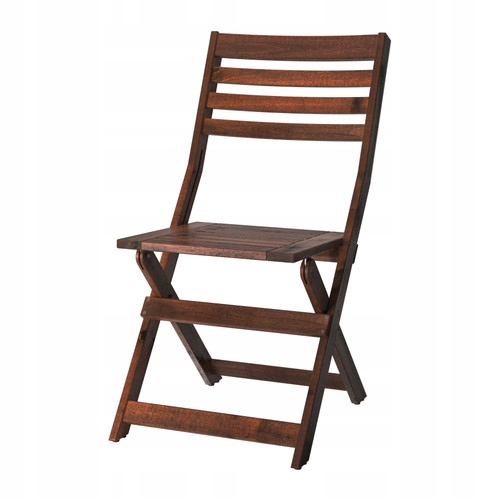 IKEA APPLARO - krzesło składane drewniane akacja