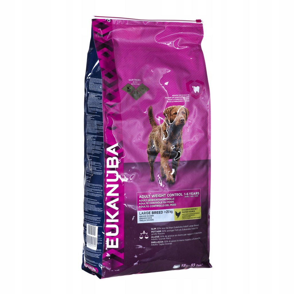 EUKANUBA Large Breed Weight Control 15kg